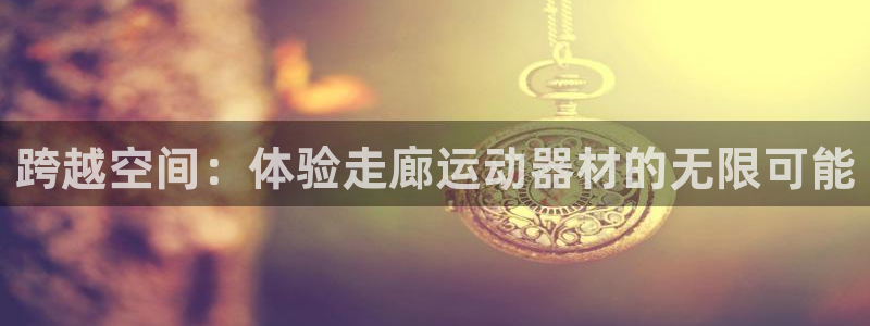 fb体育娱乐首页官网下载：跨越空间：体验走廊运动器材